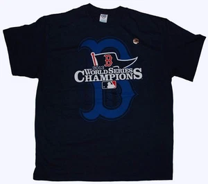 BOSTON RED SOX 2013 WORLD SERIES CHAMPIONS MEN'S Tees L, XL, 2XL Free Ship USA! - Picture 1 of 3
