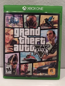 Grand Theft Auto V (Microsoft Xbox One, 2014) Tested & Working! With Manual - Picture 1 of 5