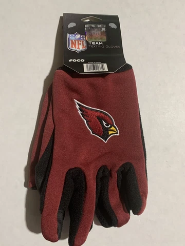 Arizona Cardinals NFL Unisex Color Texting Utility Gloves FOCO Cover