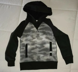 Boys DSG silver & black pullover hoodie sweatshirt long sleeve size XS - Picture 1 of 5