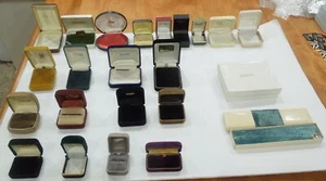 Vintage Lot Of Presentation Assorted Jewelry Boxes ~ Total of 23! - Picture 1 of 9