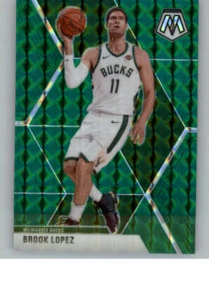 2019-20 Panini Mosaic Mosaic Green #105 Brook Lopez (ref 136288) — 第 1/2 张图片