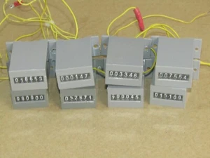 lot 8 Happ Controls EM-12 Counter Coin Vend Slot arcade jukebox 12VDC #2 - Picture 1 of 6
