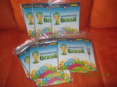 PANINI FIFA WORLD CUP BRASIL 2014 ALBUM VUOTO CON CEDOLA E FIGURINE NUOVOEDICOLA - Immagine 1 di 4
