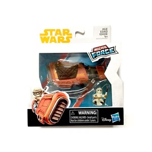 Star Wars Micro Force Rey's speeder Jakku Vehicle Disney Hasbro 2017 New NIB - Picture 1 of 9