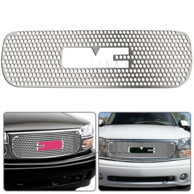 Rund Laser Cut Grill Fits 1999-2002 GMC Sierra 1500/2500/01-06 GMC Yukon Grille - Image 1 of 4