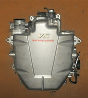 Suzuki 250 HP 4 Stroke Collector Cover Assembly PN 13140-93J00 Fits 2004 And Up - Image 1 of 2