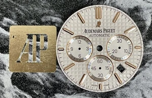 Audemars Piguet Royal Oak 41mm White Dial Rose Gold Stick Ref: 26320OR Chrono - Picture 1 of 6