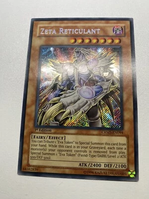 Zeta Reticulant CRMS-EN094 Secret Rare Yugioh  1st Edition HP - Image 1 of 4