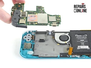 Nintendo Switch Lite Sin Pantalla Después Puerto de Carga Repuesto Servicio Reparación - Imagen 1 de 1