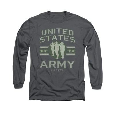 ARMY UNITED STATES ARMY Licensed Men's Graphic Long Sleeve Tee Shirt SM-3XL - Image 1 of 2