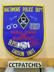 BALTIMORE, MARYLAND LIAISON UNIT POLICE SHOULDER PATCH MD - Picture 1 of 2