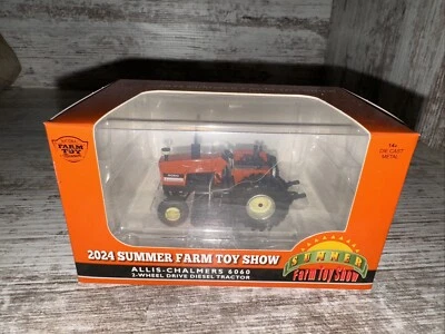 1/64 Scale Allis Chalmers 6060 Tractor 2 Wheel Drive Open Station Summer Show - Image 1 of 4