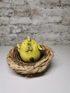 Huhn*Henne*Küken im Nest* Dekokorb*Ostern*Deko*Osterdeko*Tischdeko - Picture 1 of 5