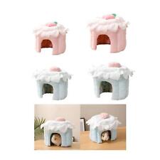 Guinea Pig Hideout Hamster House Cute Bedding Warm Cage House Rest Nest for Rat