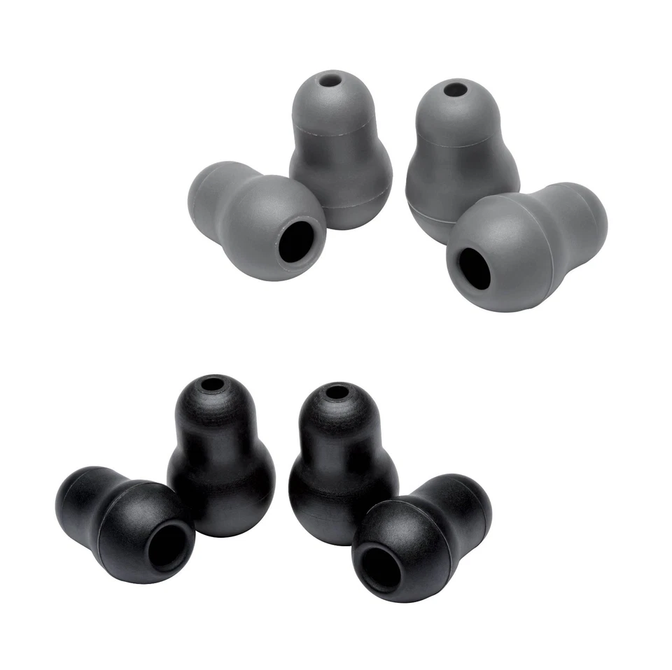 3M Littmann Soft-Ohroliven Ersatzteilset für Littmann Stethoskope schwarz grau - Bild 1 von 1