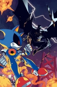 DC X Sonic The Hedgehog #4 (De 5) Cubierta A Pablo M Collar - Imagen 1 de 1