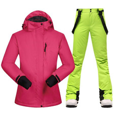 Snow Suits Women Winter Windproof Waterproof Ski Jacket+ Pants Set Warm Clothing