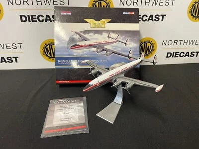 CORGI AVIATION ACHIVE 1:144 AA35106 LOCKHEED L-1049G SUPER CONSTELLATION CF-TGC - Image 1 of 4
