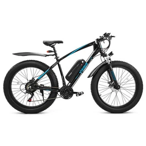 VIRIBUS Electric Mountain Fat Tire  Bike 26" E Bicycle 48v - Picture 1 of 12