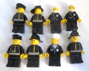 Lego Mini Figuras de Colección Policía Bomberos x8 *CORREO CONTINENTAL GRATIS DEL REINO UNIDO* - Imagen 1 de 1