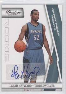 2010-11 Prestige Draft Picks Rights Auto /199 Lazar Hayward #239 Rookie Auto RC