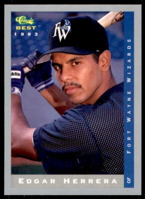 1993 Classic Best  Edgar Herrera #205 Fort Wayne Wizards - Image 1 of 2