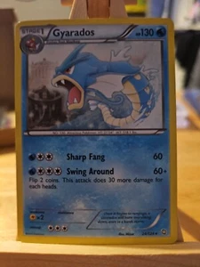 Pokemon TCG English Card Dragons Exalted Gyarados 24/124 Cosmos Holo Rare - Picture 1 of 5