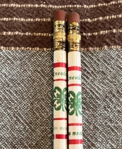 2 4H Club Vintage Bleistifte Anfang 60er Jahre - Bild 1 von 3