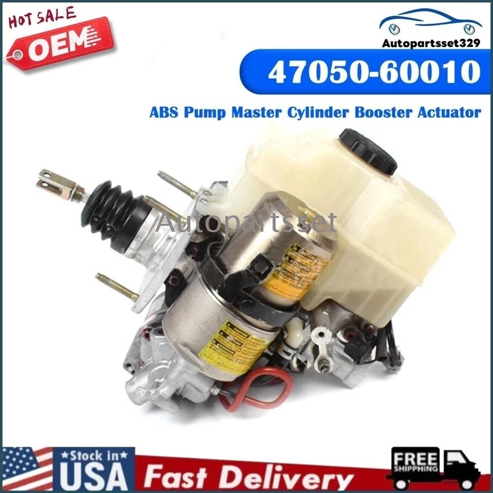 ABS Pump Master Cylinder Booster Actuator For TOYOTA LAND CRUISER LX470 98-99 Foto 1 de 4