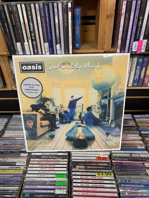 Oasis Definitely Maybe 1994 25th Anniversary 2019 Silver Vinyl UK [2 LP, NEW] - Image 1 of 4