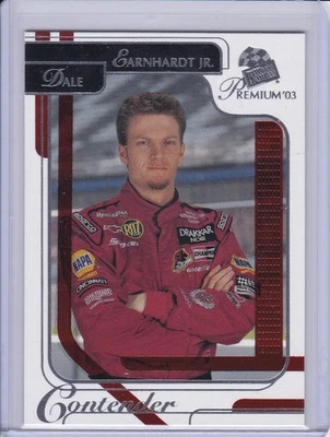 Dale Earnhardt Jr. 2003 Press Pass Premium Red Reflectors parallel card P7 - Image 1 of 2
