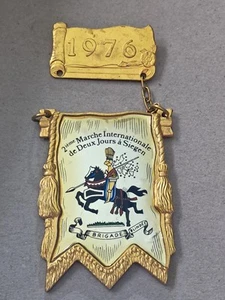 Fehlende Kette Siegen NRW Belgisches Militär Brigade Blindee tragbare Plakette - Bild 1 von 2