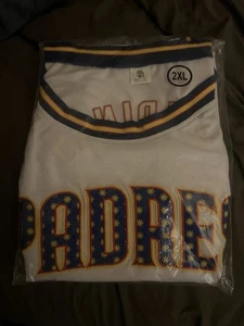New XXL 2025 San Diego Padres Filipino Heritage Theme Game Basketball Jersey 2XL - Picture 1 of 3