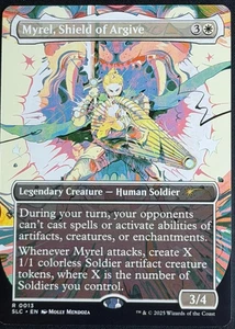 MTG Secret Lair Encyclopedia of Magic the Gathering Myrel Shield of Argive RARE - Picture 1 of 1