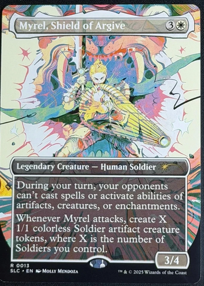 MTG Secret Lair Encyclopedia of Magic the Gathering Myrel Shield of Argive RARE - Image 1 of 1