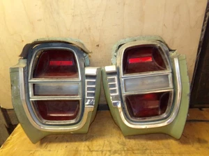 Pair Ford 1968 Galaxie 500 XL Tail Light Lamp Assemblies W/Bezels - Bild 1 von 16