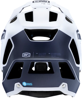 100% Trajecta Helmet - Fidlock - Black/White - Large 80003-00007 - Image 1 of 4