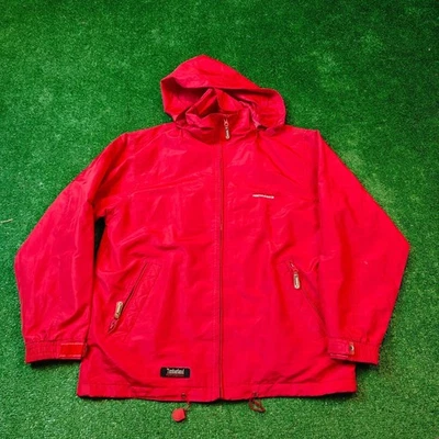 Chaqueta cortavientos Timberland vintage para hombre mediana roja... - Imagen 1 de 4
