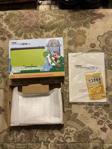 Come nuovo! Nintendo New 3DS XL edizione verde lime solo scatola e inserti no console!! - Foto 1 di 10