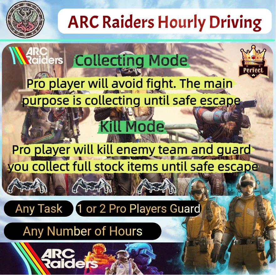 😈 ARC RAIDERS ✨ARC Raiders Pro for Hire 😈 - Image 1 of 1