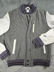 Chaqueta Nike Para Hombre Mediana Mezcla de Lana Destructor Bombardero Universitario Técnico Abrigo Ropa Deportiva - Imagen 1 de 12