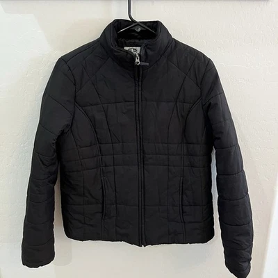 Athletic Works Womens Black Puffer Winter Jacket Size M Medium 8 - 10 - Image 1 of 4