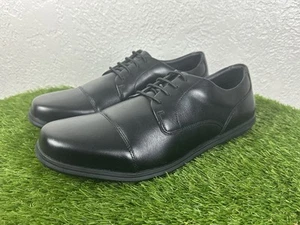 Birchbury Brenston barefoot dress shoes black men's size 11 minimalist slip-on - Picture 1 of 9