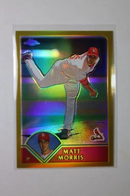 2003 Topps Chrome - Matt Morris #111 Gold Refractor /449 - Image 1 of 2