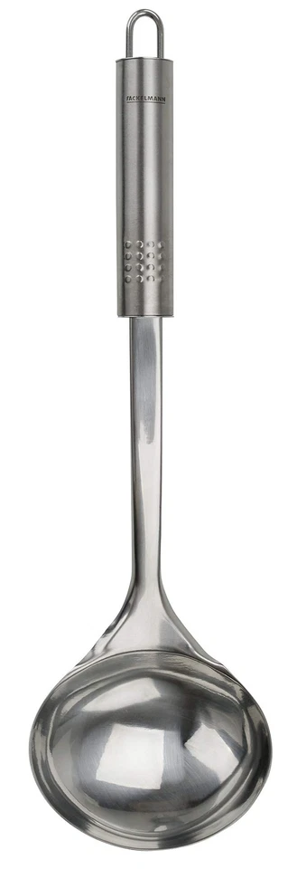 Cucharón Fackelmann Nirosta 40465 mango ovalado acero inoxidable 32 cm cucharón 32 cm Foto 1 de 3