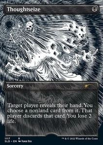 MTG Thoughtseize (1117/2952) Secret Lair Drop Series LP FOIL- - Picture 1 of 1