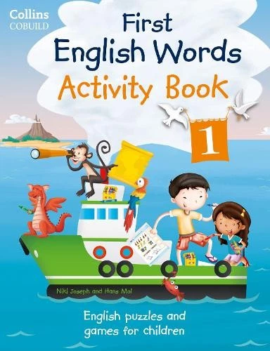Activity Book 1 (Paperback) Collins First English Words - Image 1 of 1