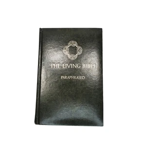 The Living Bible Paraphrased Red Letter Edition Tyndale House Publishers 1975 - Picture 1 of 12