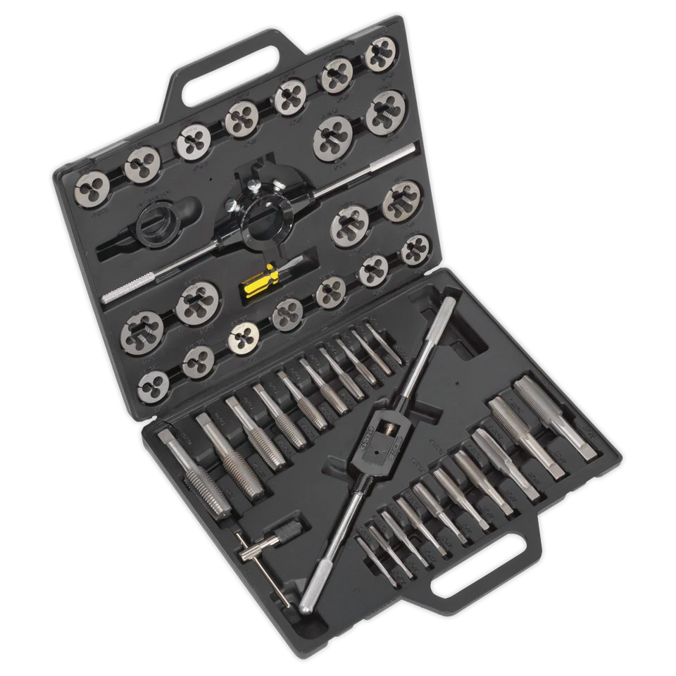 Conjunto de torneiras e matrizes 45 peças matrizes divididas Imperial AK303IMP Sealey novo - Imagem 1 de 1